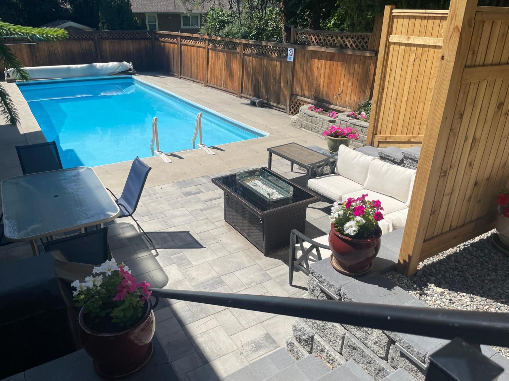 Bright Poolside Walkout Two Bedroom Basement Suite In The Okanagan Πέντικτον Εξωτερικό φωτογραφία
